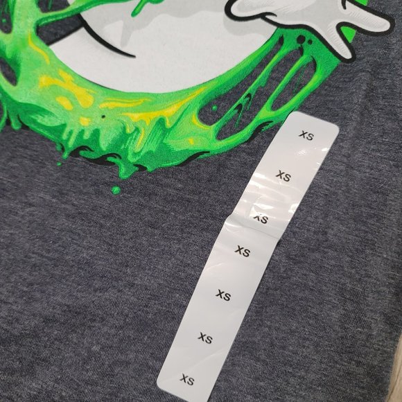 Mad Engine NWT Ghost busters glow in the dark tee shirt kids size XS halloween - Picture 8 of 9